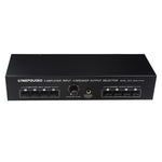 Amplificatore selettore altoparlanti 4 ingressi 4 uscite 300W