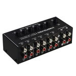Selettore audio 6 ingressi 2 uscite RCA