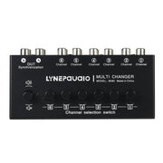 B080 Selettore di segnale audio a 6 ingressi e 2 uscite, commutatore audio, uscita sincrona a 2 canali, interfaccia RCA, B080