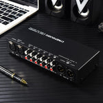 Selettore segnale audio 6 ingressi 3 uscite RCA XLR