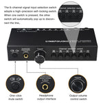 Selettore segnale audio 6 ingressi 3 uscite RCA XLR
