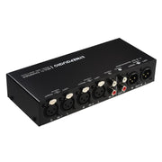 B082 Selettore di segnale audio bilanciato a 3 ingressi e 3 uscite, B082