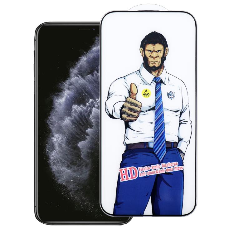 Pellicola in vetro temperato antideflagrante e anti-impronta Gorilla HD, For iPhone 11 Pro Max, For iPhone 11, For iPhone 11 Pro, For iPhone 17e / 16e