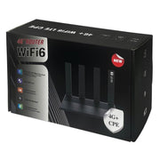 WR800 600Mbps High Speed 4G LTE WiFi Router 4 LAN Ports WiFi 6, US Plug, EU Plug