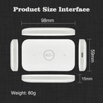 M7 Eurasian Version With SIM Card Slot Portable 4G LTE Mobile WiFi Router 150Mbps Travel MiFi Hotspot, M7