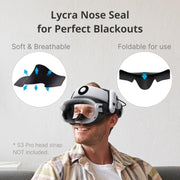 BOBOVR F3 Maschera facciale di ricambio per Meta Quest 3, imbottitura rinfrescante per visore VR., F3
