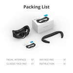Maschera facciale ricambio per Meta Quest 3 con imbottitura silic
