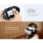 Maschera facciale ricambio per Meta Quest 3 con imbottitura silic