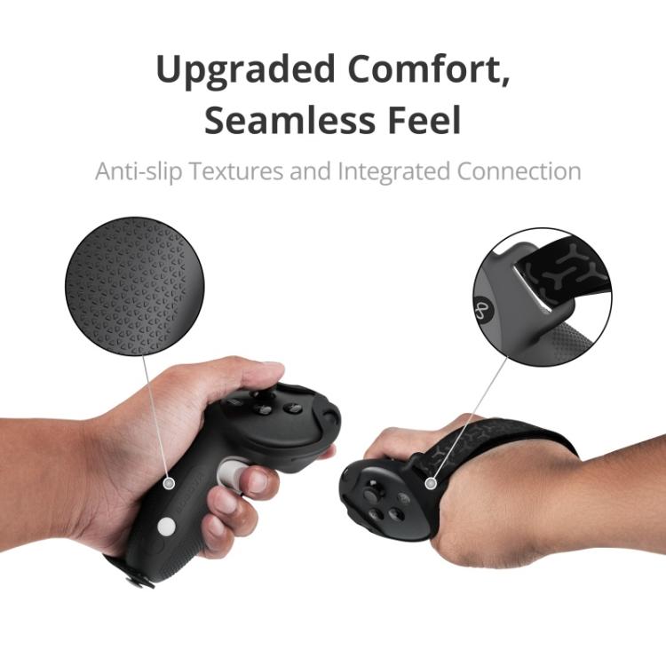 Impugnature protettive in silicone per controller Meta Quest 3
