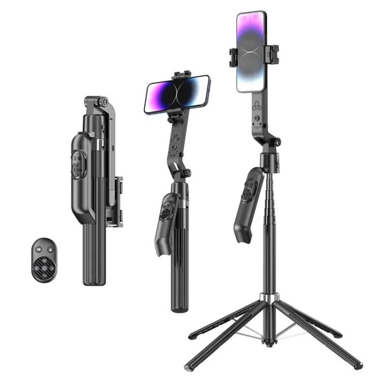 Gimbal estensibile 4 gambe Q565 per smartphone