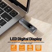 Estensore HDMI wireless con decodifica 4K HD e uscita 1080P, per monitorare da PC/laptop/proiettore/TV box