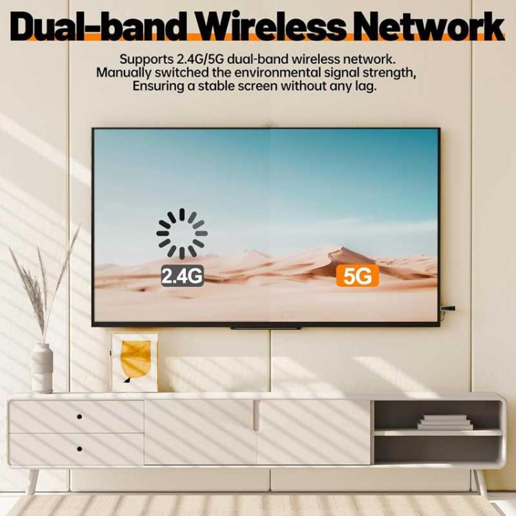 Estensore HDMI wireless con decodifica 4K HD e uscita 1080P, per monitorare da PC/laptop/proiettore/TV box