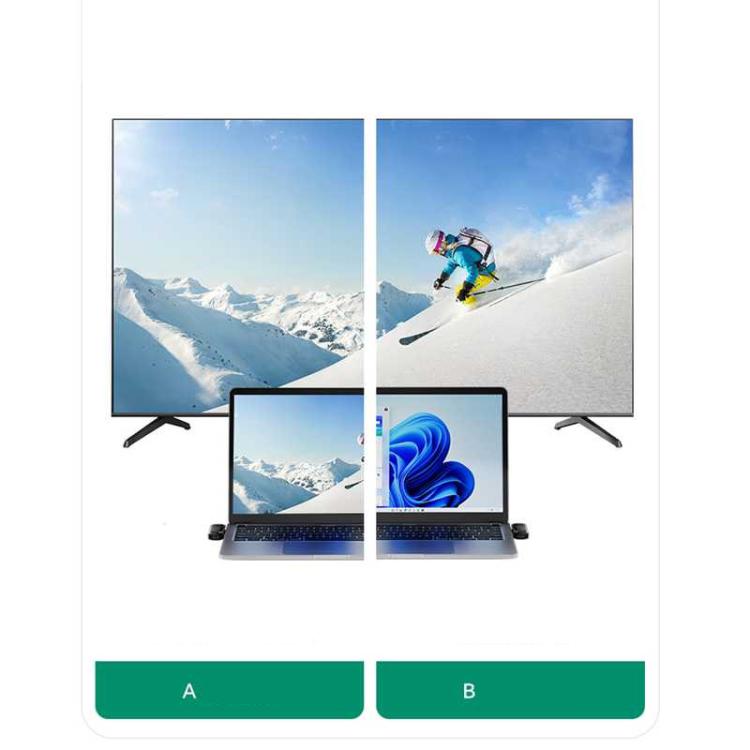 Trasmettitore e ricevitore HDMI wireless per laptop/PC/TV/Box/Proiettore
