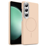 Custodia per telefono Gold Armor PC Thin Circle MagSafe antiurto., For Samsung Galaxy A25 5G, For Samsung Galaxy S23 FE 5G