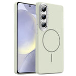 Custodia per telefono Gold Armor PC Thin Circle MagSafe antiurto., For Samsung Galaxy S24+ 5G, For Samsung Galaxy S24 5G