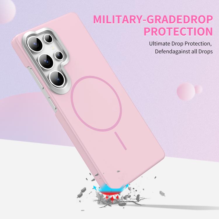 Custodia per telefono Gold Armor PC Thin Circle MagSafe antiurto., For Samsung Galaxy A36 5G, For Samsung Galaxy S25 5G