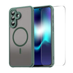 Custodia per telefono ENKAY Hat-Prince MagSafe opaca traslucida antiurto con ampia pellicola protettiva sui bordi arrotondati., For Galaxy Z Fold8, For Galaxy Z Fold8 Ultra 5G, For Galaxy Z Flip8 5G, For Samsung Galaxy A57 5G, For Samsung Galaxy A37 5G...