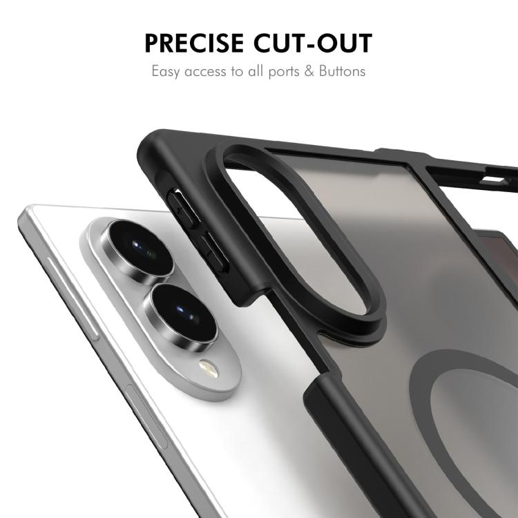 Custodia per telefono ENKAY Hat-Prince MagSafe opaca traslucida antiurto con ampia pellicola protettiva sui bordi arrotondati., For Galaxy Z Fold8, For Galaxy Z Fold8 Ultra 5G, For Galaxy Z Flip8 5G, For Samsung Galaxy A57 5G, For Samsung Galaxy A37 5G...