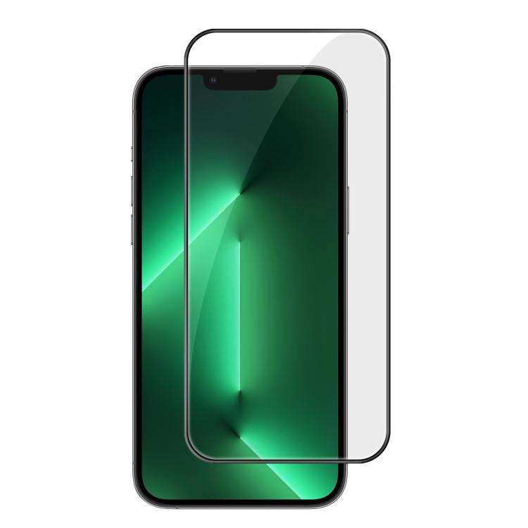 Pellicola in vetro temperato HD Kalebol ad alto contenuto di alluminio, serigrafata a copertura totale, anti-impronta, con bordo nero., For iPhone 18 Pro, For iPhone 18 Pro Max, For iPhone 17 Pro Max, For iPhone 17 Pro, For iPhone 17, For iPhone Air   ...
