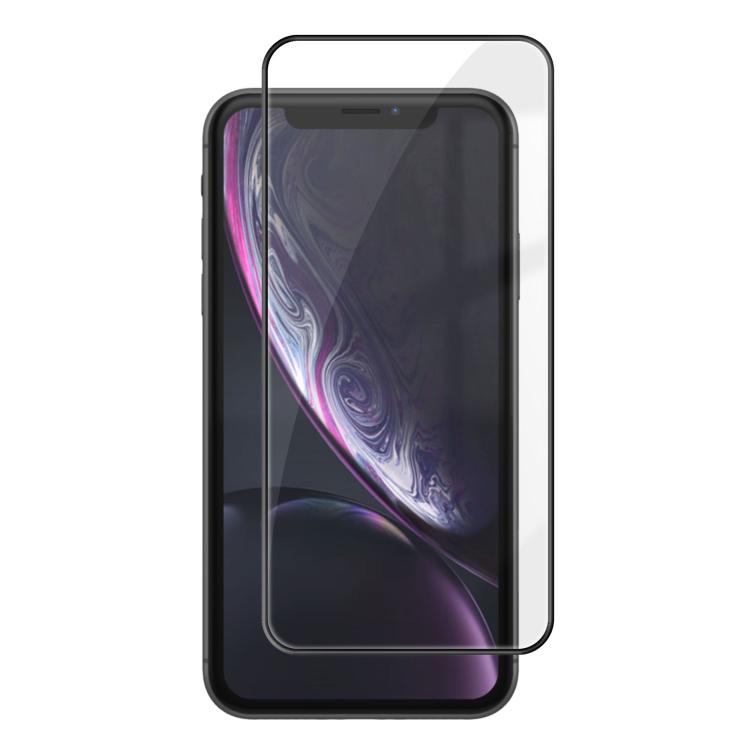 Pellicola in vetro temperato HD Kalebol ad alto contenuto di alluminio, serigrafata a copertura totale, anti-impronta, con bordo nero., For iPhone 11 Pro Max, For iPhone 11, For iPhone 11 Pro, For iPhone XS, For iPhone XR, For iPhone XS Max, For iPhone...