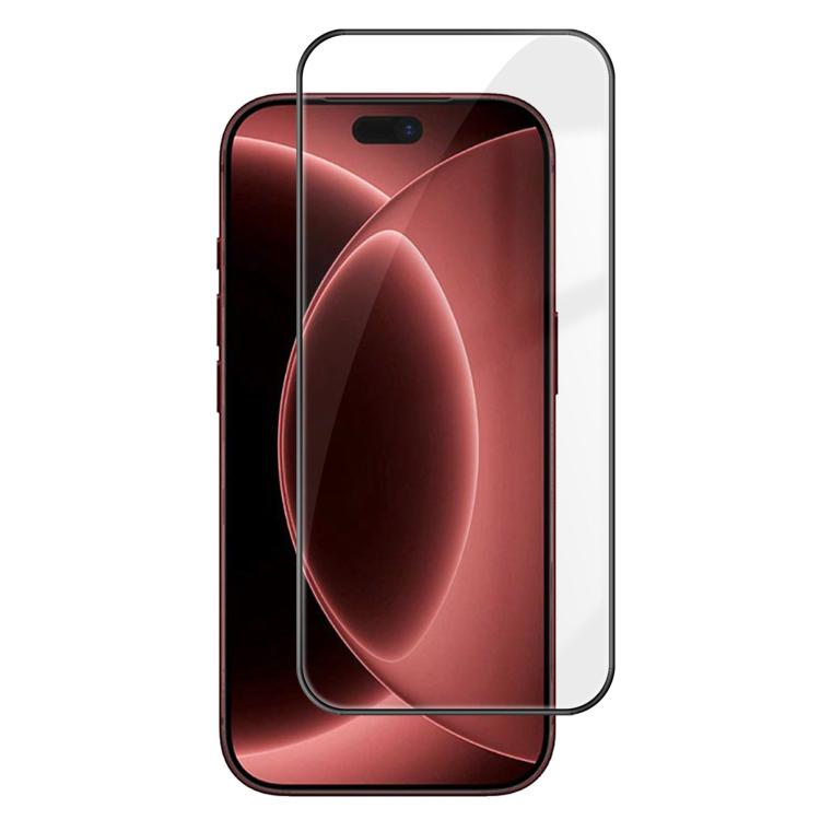 Pellicola in vetro temperato HD Kalebol ad alto contenuto di alluminio, serigrafata a copertura totale, anti-impronta, con bordo nero., For iPhone 18 Pro, For iPhone 18 Pro Max, For iPhone 17 Pro Max, For iPhone 17 Pro, For iPhone 17, For iPhone Air   ...