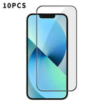 10 pezzi Kalebol Pellicola in vetro temperato HD ad alto contenuto di alluminio, serigrafata, a copertura totale, anti-impronta, con bordo nero, For iPhone 18 Pro, For iPhone 18 Pro Max, For iPhone 17 Pro Max, For iPhone 17 Pro, For iPhone 17          ...