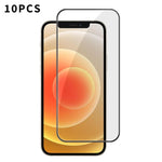 10 pezzi Kalebol Pellicola in vetro temperato HD ad alto contenuto di alluminio, serigrafata, a copertura totale, anti-impronta, con bordo nero, For iPhone 18 Pro, For iPhone 18 Pro Max, For iPhone 17 Pro Max, For iPhone 17 Pro, For iPhone 17          ...