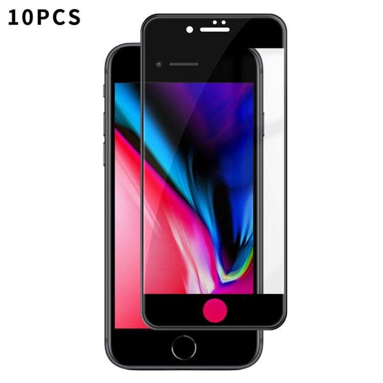 10 pezzi Kalebol Pellicola in vetro temperato HD ad alto contenuto di alluminio, serigrafata, a copertura totale, anti-impronta, con bordo nero, For iPhone 11 Pro Max, For iPhone 11, For iPhone 11 Pro, For iPhone XS, For iPhone XR, For iPhone XS Max   ...