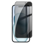 Pellicola per vetri temperati Kalebol ad alto contenuto di alluminio, serigrafata a copertura totale con bordo nero e privacy., For iPhone 18 Pro, For iPhone 18 Pro Max, For iPhone 17 Pro Max, For iPhone 17 Pro, For iPhone 17, For iPhone Air           ...