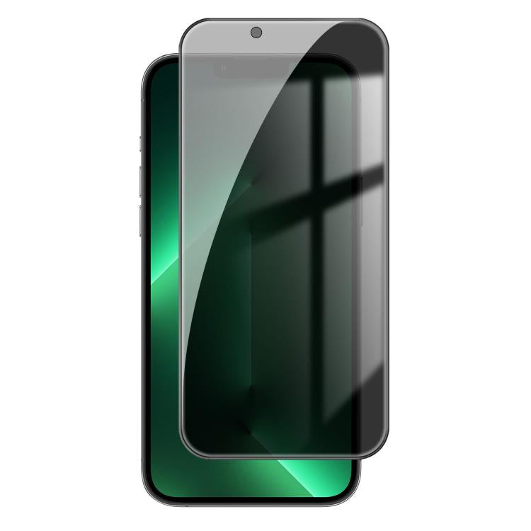 Pellicola per vetri temperati Kalebol ad alto contenuto di alluminio, serigrafata a copertura totale con bordo nero e privacy., For iPhone 18 Pro, For iPhone 18 Pro Max, For iPhone 17 Pro Max, For iPhone 17 Pro, For iPhone 17, For iPhone Air           ...