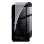 Pellicola per vetri temperati Kalebol ad alto contenuto di alluminio, serigrafata a copertura totale con bordo nero e privacy., For iPhone 11 Pro Max, For iPhone 11, For iPhone 11 Pro, For iPhone XS, For iPhone XR, For iPhone XS Max, For iPhone X      ...
