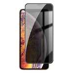 Pellicola per vetri temperati Kalebol ad alto contenuto di alluminio, serigrafata a copertura totale con bordo nero e privacy., For iPhone 11 Pro Max, For iPhone 11, For iPhone 11 Pro, For iPhone XS, For iPhone XR, For iPhone XS Max, For iPhone X      ...