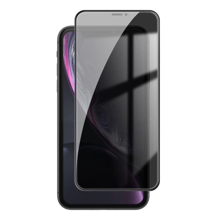 Pellicola per vetri temperati Kalebol ad alto contenuto di alluminio, serigrafata a copertura totale con bordo nero e privacy., For iPhone 11 Pro Max, For iPhone 11, For iPhone 11 Pro, For iPhone XS, For iPhone XR, For iPhone XS Max, For iPhone X      ...