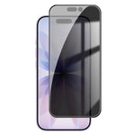 Pellicola per vetri temperati Kalebol ad alto contenuto di alluminio, serigrafata a copertura totale con bordo nero e privacy., For iPhone 18 Pro, For iPhone 18 Pro Max, For iPhone 17 Pro Max, For iPhone 17 Pro, For iPhone 17, For iPhone Air           ...