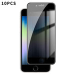 10 pezzi Kalebol Pellicola in vetro temperato ad alto contenuto di alluminio con serigrafia a copertura totale e bordo nero per la privacy, For iPhone 11 Pro Max, For iPhone 11, For iPhone 11 Pro, For iPhone XS, For iPhone XR, For iPhone XS Max        ...