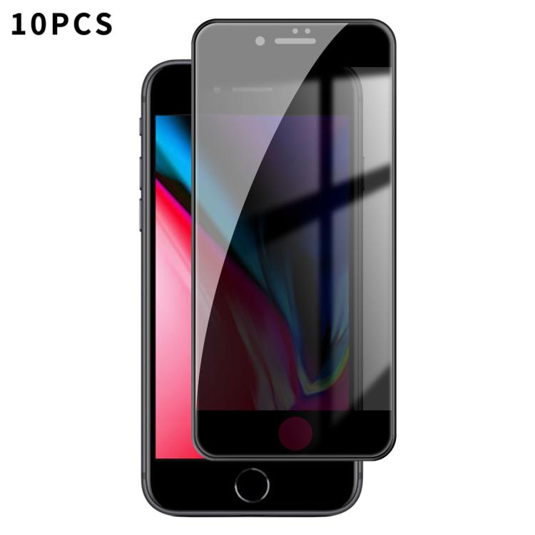 10 pezzi Kalebol Pellicola in vetro temperato ad alto contenuto di alluminio con serigrafia a copertura totale e bordo nero per la privacy, For iPhone 11 Pro Max, For iPhone 11, For iPhone 11 Pro, For iPhone XS, For iPhone XR, For iPhone XS Max        ...
