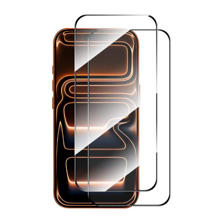 2 pellicole vetro temperato per iPhone 17 e 18 Pro Max