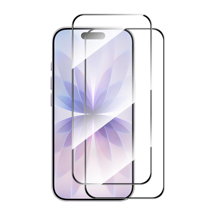 2 pellicole vetro temperato per iPhone 17 e 18 Pro Max