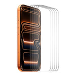 Pellicola vetro temperato per iPhone 18 Pro e 17 Pro 5 pezzi