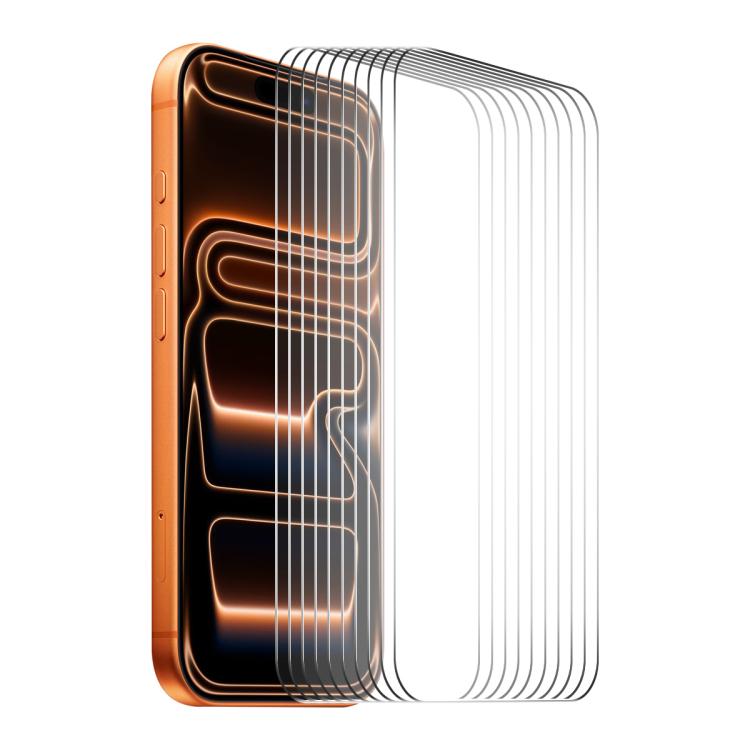 Pellicola vetro temperato per iPhone 17 Pro e 18 Pro 10 pezzi