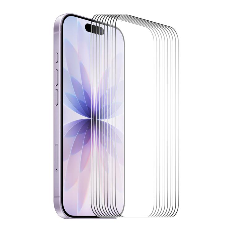 Pellicola vetro temperato per iPhone 17 Pro e 18 Pro 10 pezzi