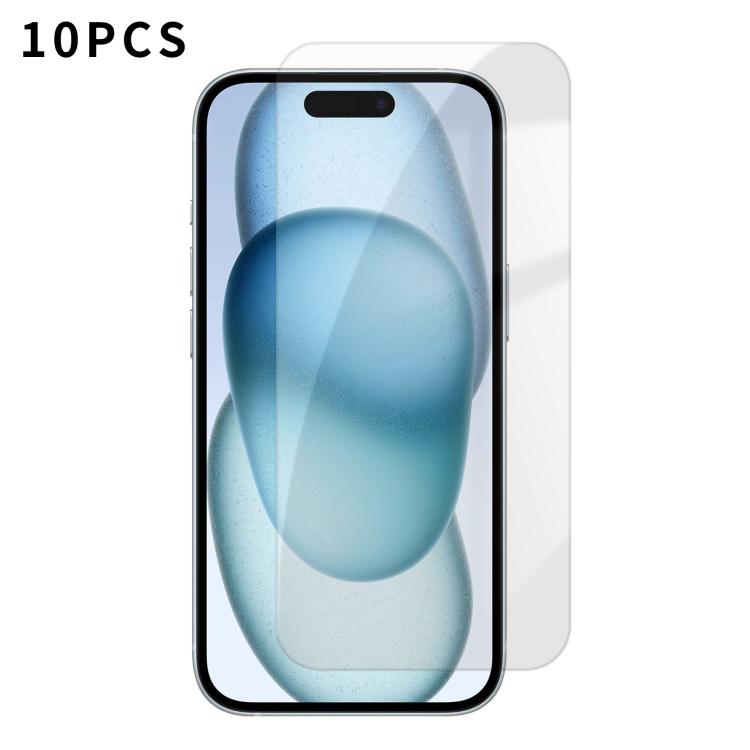 Kalebol - 10 pellicole in vetro temperato HD anti-impronta semi-schermo ad alto contenuto di alluminio, For iPhone 18 Pro, For iPhone 18 Pro Max, For iPhone 17 Pro Max, For iPhone 17 Pro, For iPhone 17, For iPhone Air, For iPhone 16 Pro Max            ...