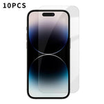 Kalebol - 10 pellicole in vetro temperato HD anti-impronta semi-schermo ad alto contenuto di alluminio, For iPhone 18 Pro, For iPhone 18 Pro Max, For iPhone 17 Pro Max, For iPhone 17 Pro, For iPhone 17, For iPhone Air, For iPhone 16 Pro Max            ...