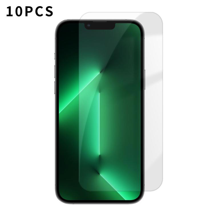 Kalebol - 10 pellicole in vetro temperato HD anti-impronta semi-schermo ad alto contenuto di alluminio, For iPhone 18 Pro, For iPhone 18 Pro Max, For iPhone 17 Pro Max, For iPhone 17 Pro, For iPhone 17, For iPhone Air, For iPhone 16 Pro Max            ...