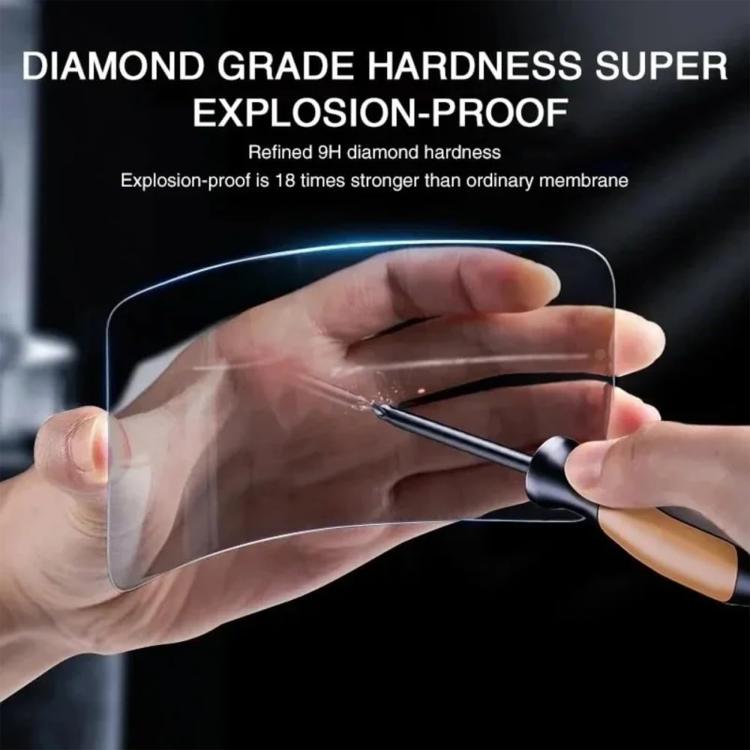 Kalebol - 10 pellicole in vetro temperato HD anti-impronta semi-schermo ad alto contenuto di alluminio, For iPhone 18 Pro, For iPhone 18 Pro Max, For iPhone 17 Pro Max, For iPhone 17 Pro, For iPhone 17, For iPhone Air, For iPhone 16 Pro Max            ...