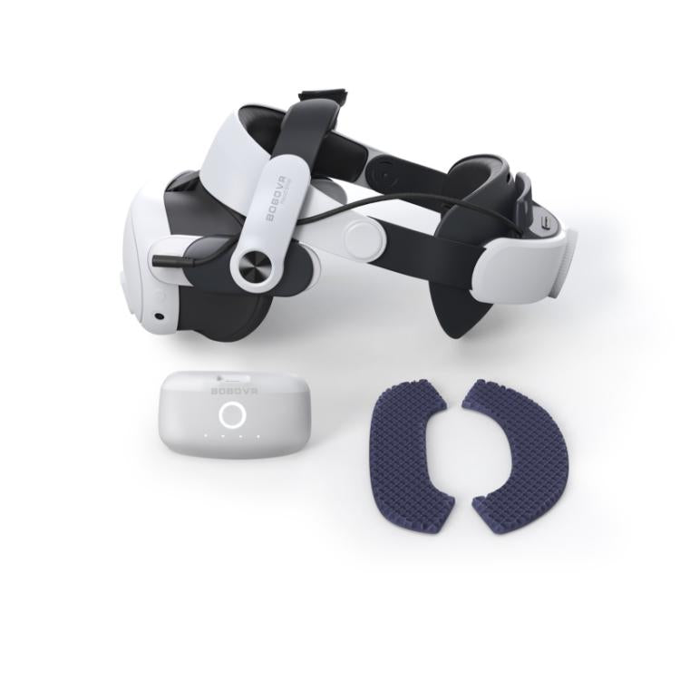 BOBOVR M3 Pro per Meta Quest 3S / 3, fascia per la testa VR con batteria da 5200 mAh, M3 Pro