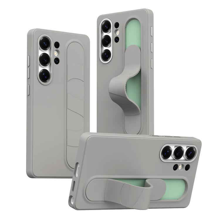 Custodia per telefono con pulsante di controllo intelligente da polso, For Samsung Galaxy S24+ 5G, For Samsung Galaxy S24 5G, For Samsung Galaxy S23 Ultra 5G