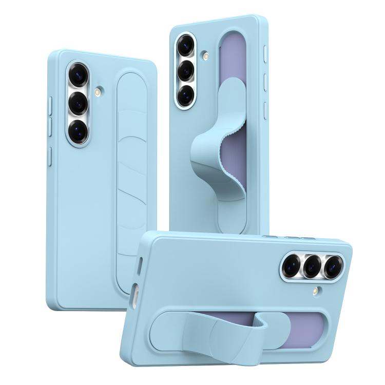 Custodia per telefono con pulsante di controllo intelligente da polso, For Samsung Galaxy S24+ 5G, For Samsung Galaxy S24 5G, For Samsung Galaxy S23 Ultra 5G