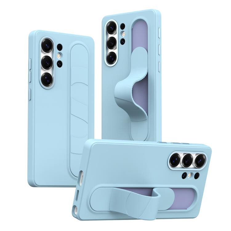 Custodia per telefono con pulsante di controllo intelligente da polso, For Samsung Galaxy S26+ 5G, For Samsung Galaxy S26 Ultra 5G, For Samsung Galaxy S26 5G, For Samsung Galaxy S25 FE 5G