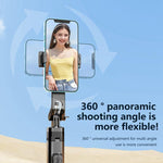 Selfie stick 4 gambe Bluetooth estensibile per smartphone